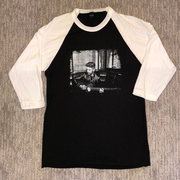 Vintage Chris Lane Baseball T-Shirt | 2-Sided | Small - Picture 1 of 5